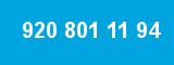 920 801 11 94